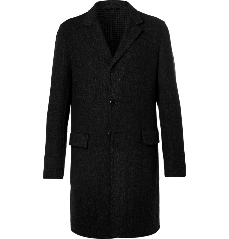 Изображение Шерстяное пальто Prada